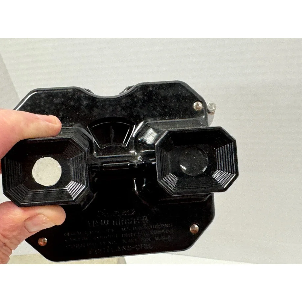Vintage Sawyer's View-Master Stereoscope 3D Viewer w/ Box & Light Kit